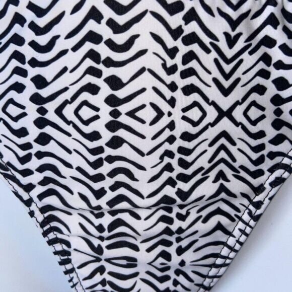 Convertible Ribbed Bandeau Bikini Swimsuit Two Piece Removable Strap Bikini‎ - Picture 7 of 10